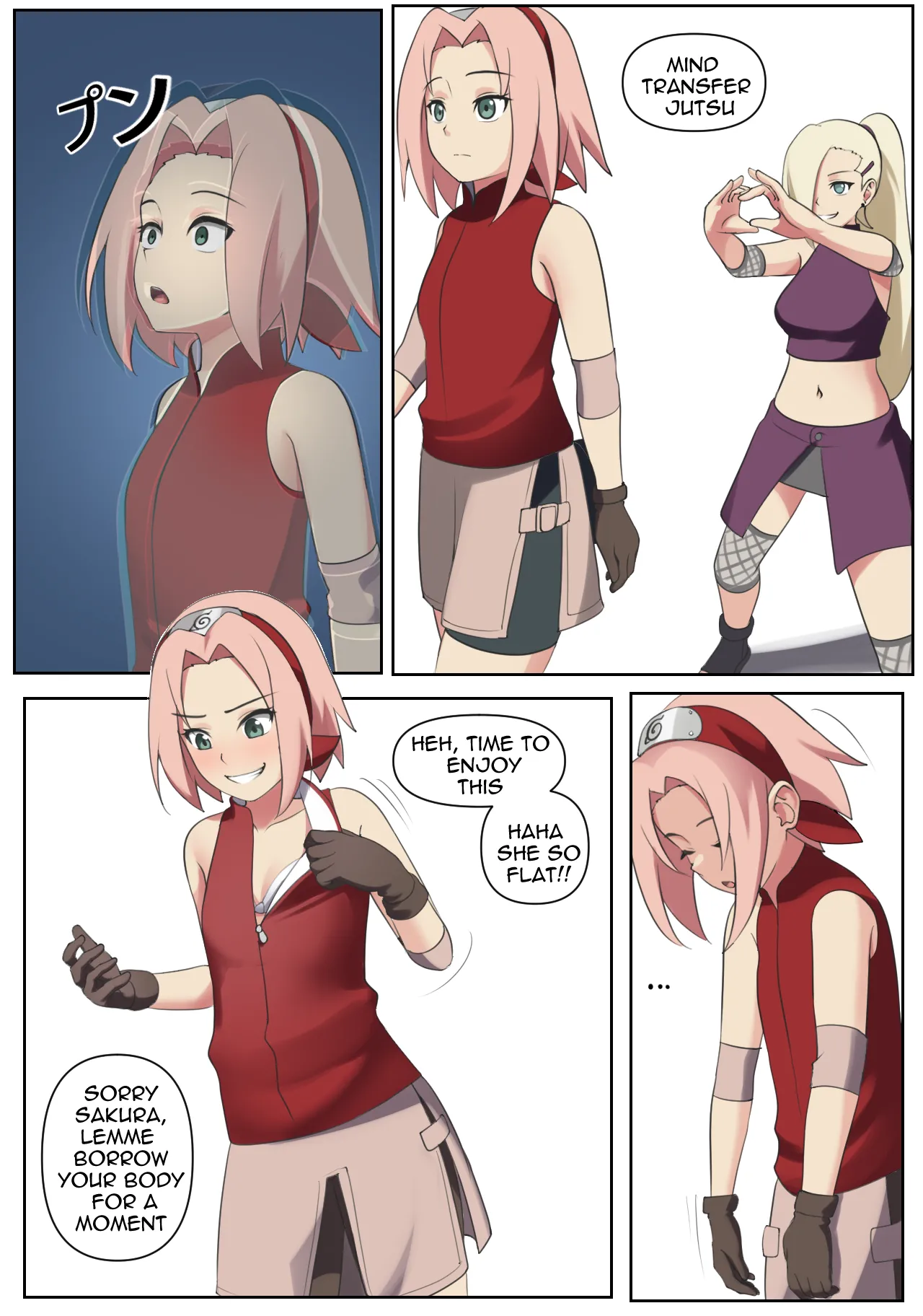 Sakura &amp; Ino page 1 full