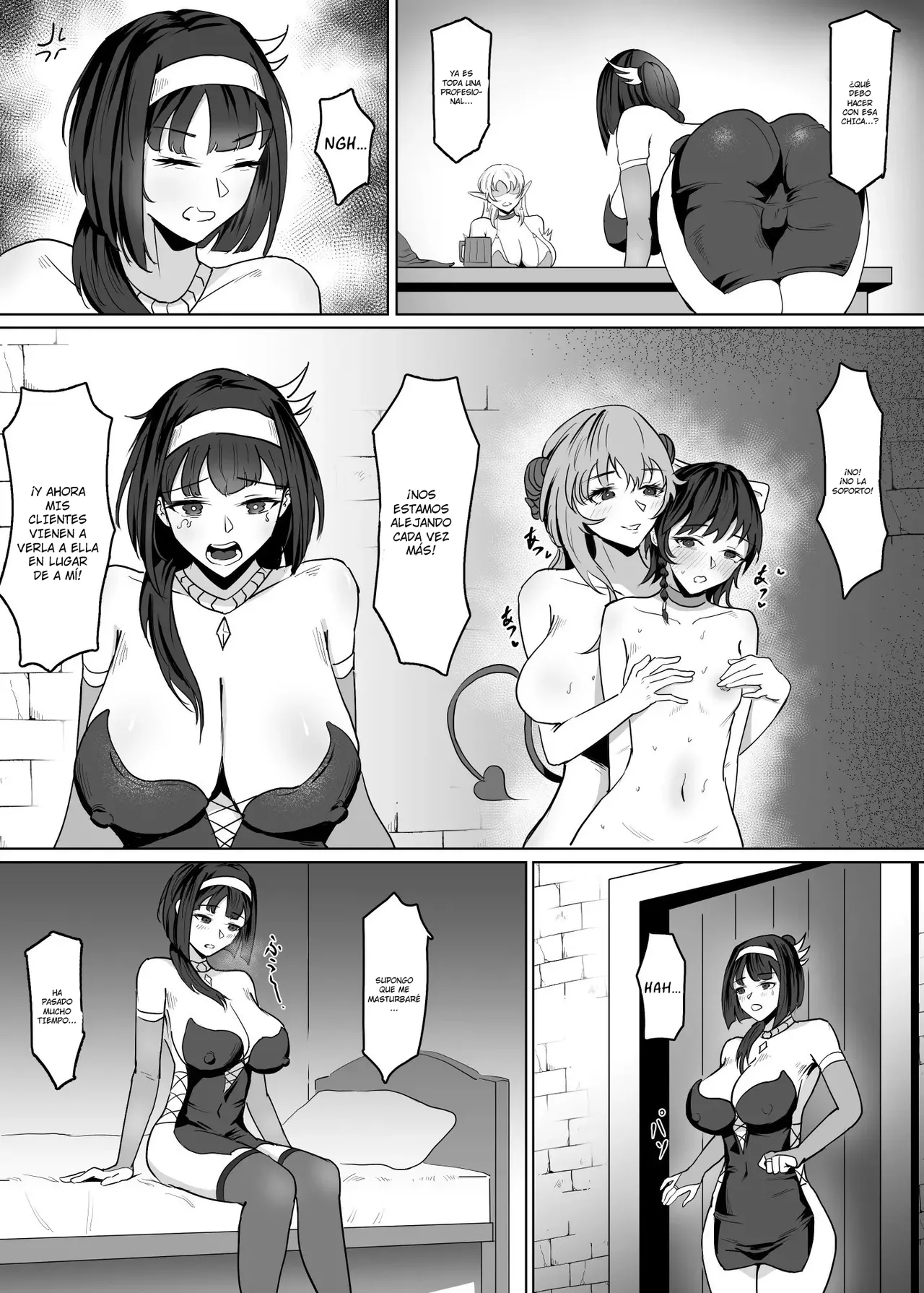 Haha ga Keiei Shiteiru no wa Isekai Yuri Sakaba nano ka!？II｜¿!Mi madre dirige una taberna lésbica en un mundo isekai!？II page 6 full