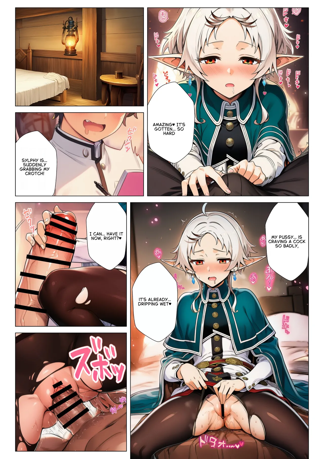 Lust-Inducing Mesu Note - Forcing the Mushoku Tensei heroines into heat for a harem orgy page 10 full