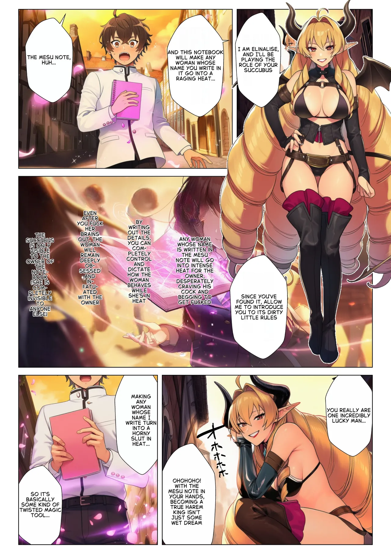 Lust-Inducing Mesu Note - Forcing the Mushoku Tensei heroines into heat for a harem orgy page 6 full