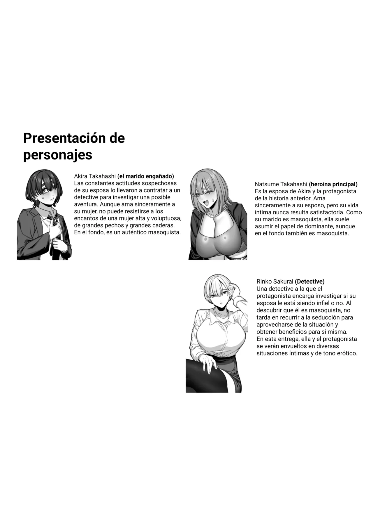 Después de conocer la verdadera cara de mi esposa ~ Informe de Infidelidad ~ page 3 full