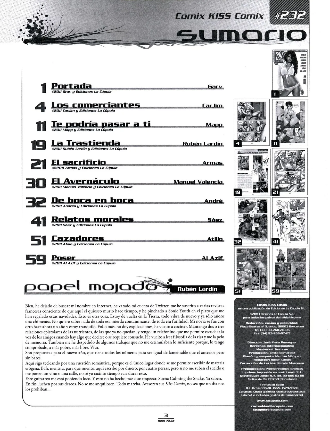 Kiss Comix 232 page 2 full