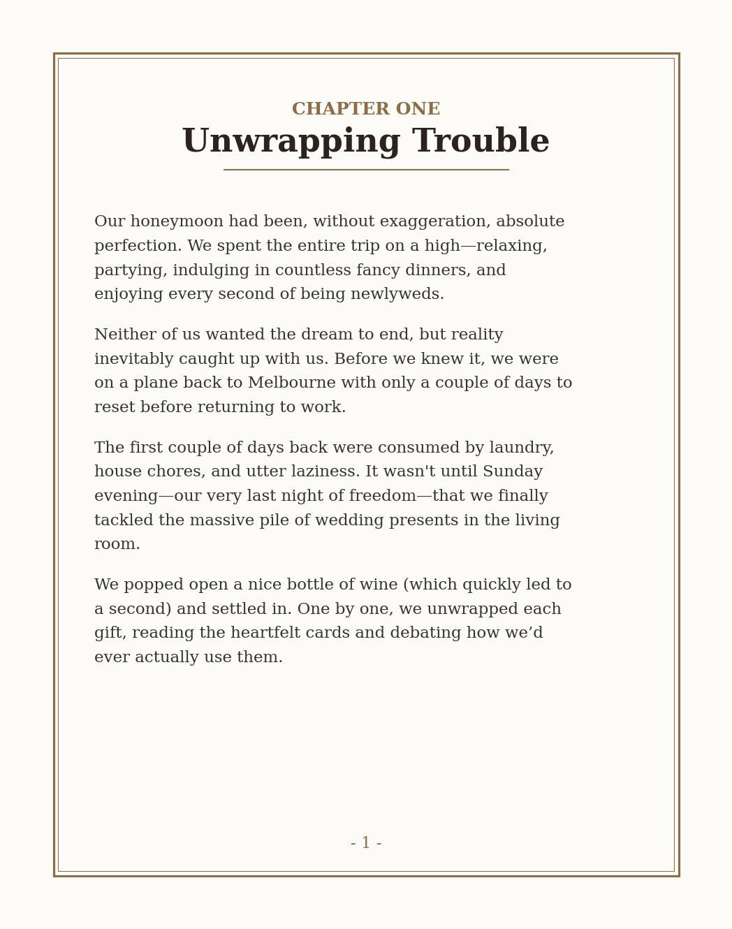 Unwrapping Trouble page 2 full