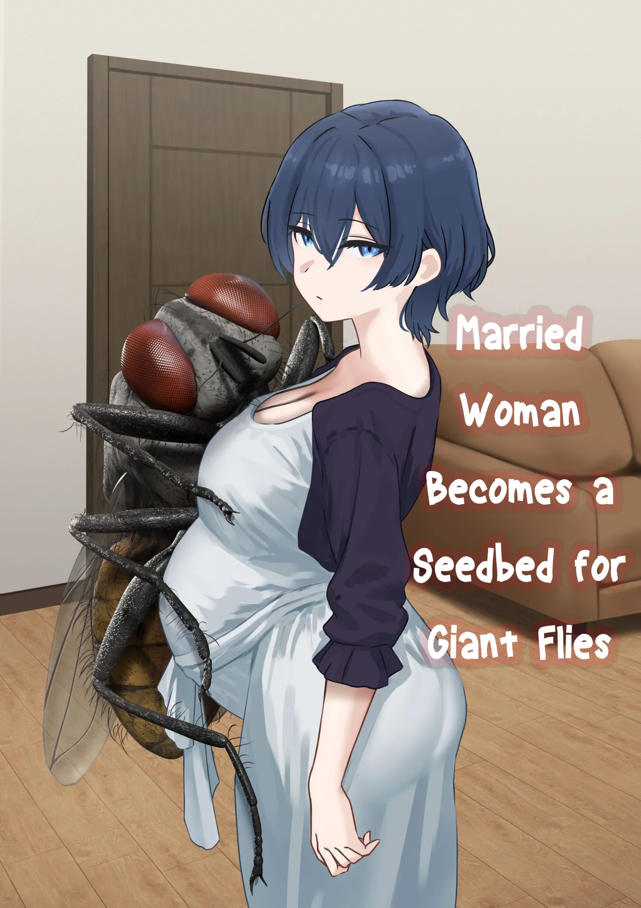 Married Woman Becomes a Seedbed for Giant Flies | Hitodzuma wa Kyoudai Bae-tachi no Naedoko to Naru page 2 full