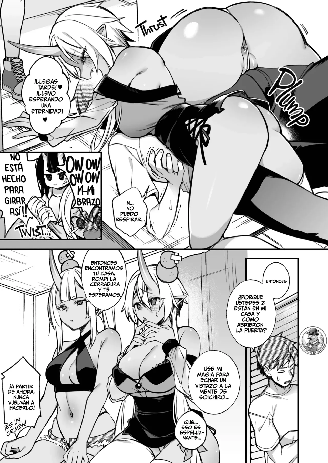 Oni No Musume-Tachi Wa Hito No Osu To Kozukuri Ga Shitai final page 8 full