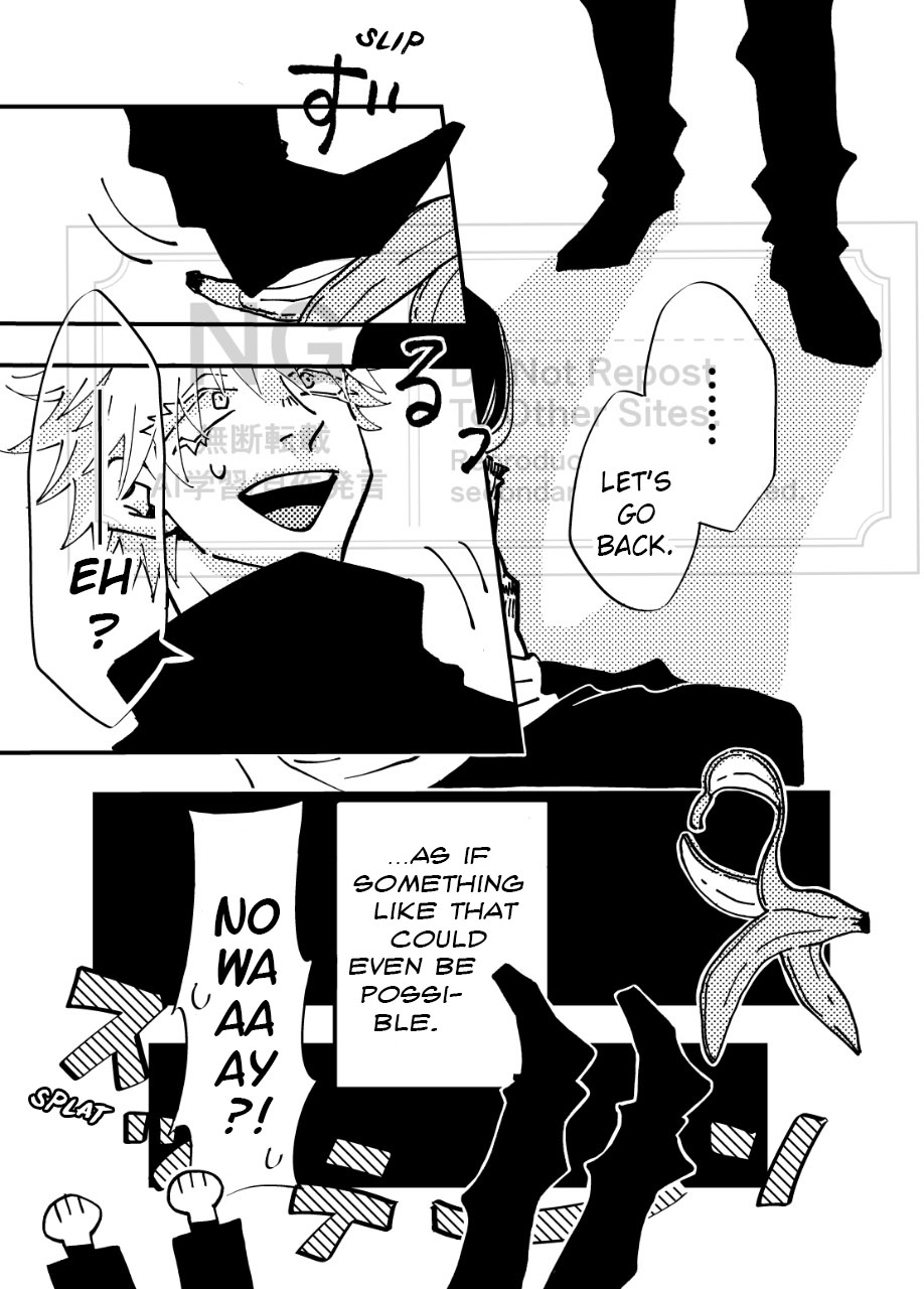 A Story Where Gojo Somehow Ends Up Going Back to the Past, Tries His Absolute Best Through All the Chaos, and Ends Up Happy with Geto page 4 full