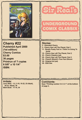 Cherry Poptart #22 cover