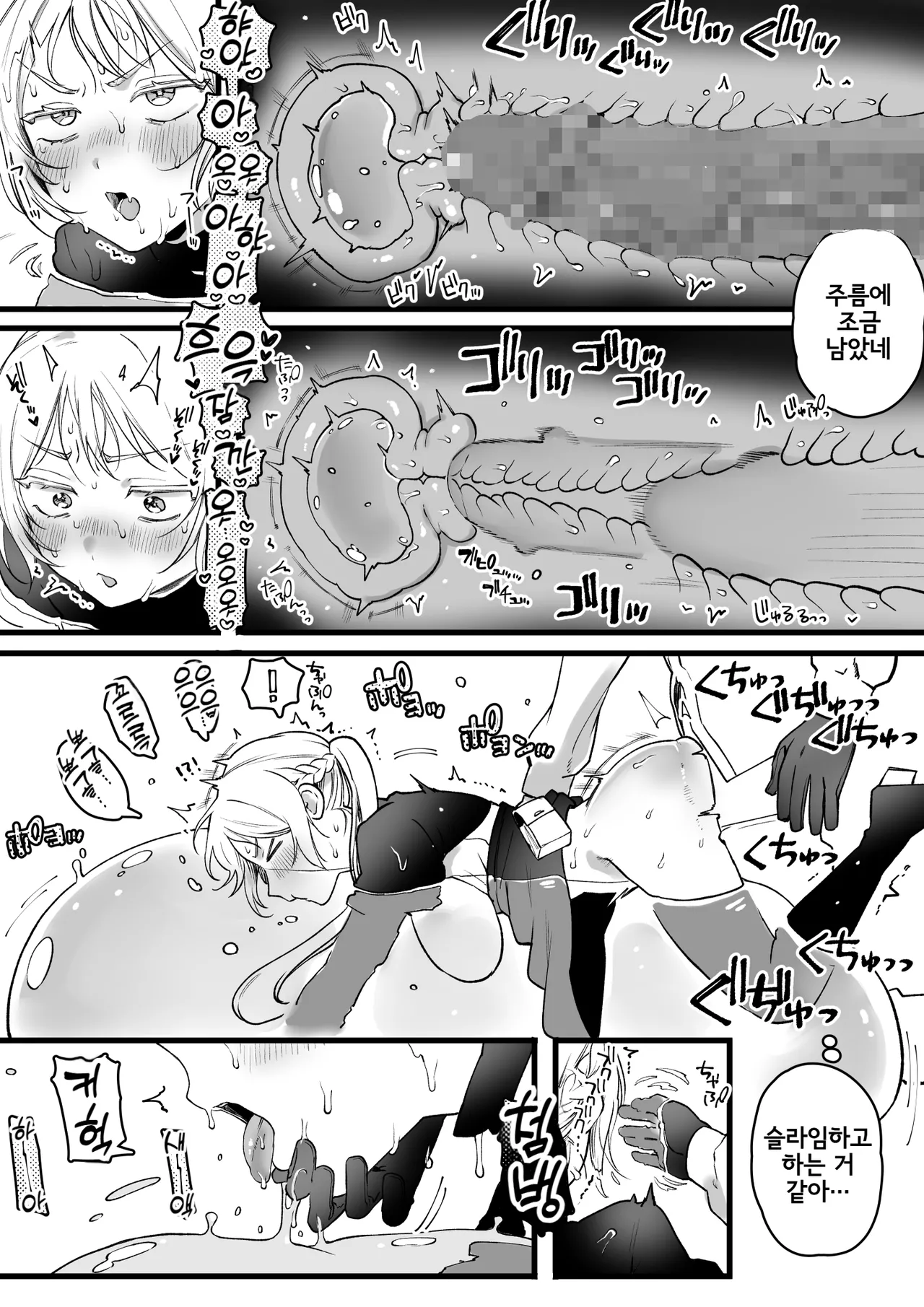 Slime ga Tainai ni Haitte Shimatta Onee-san | 슬라임이 몸 속에 들어가버린 누님 page 5 full