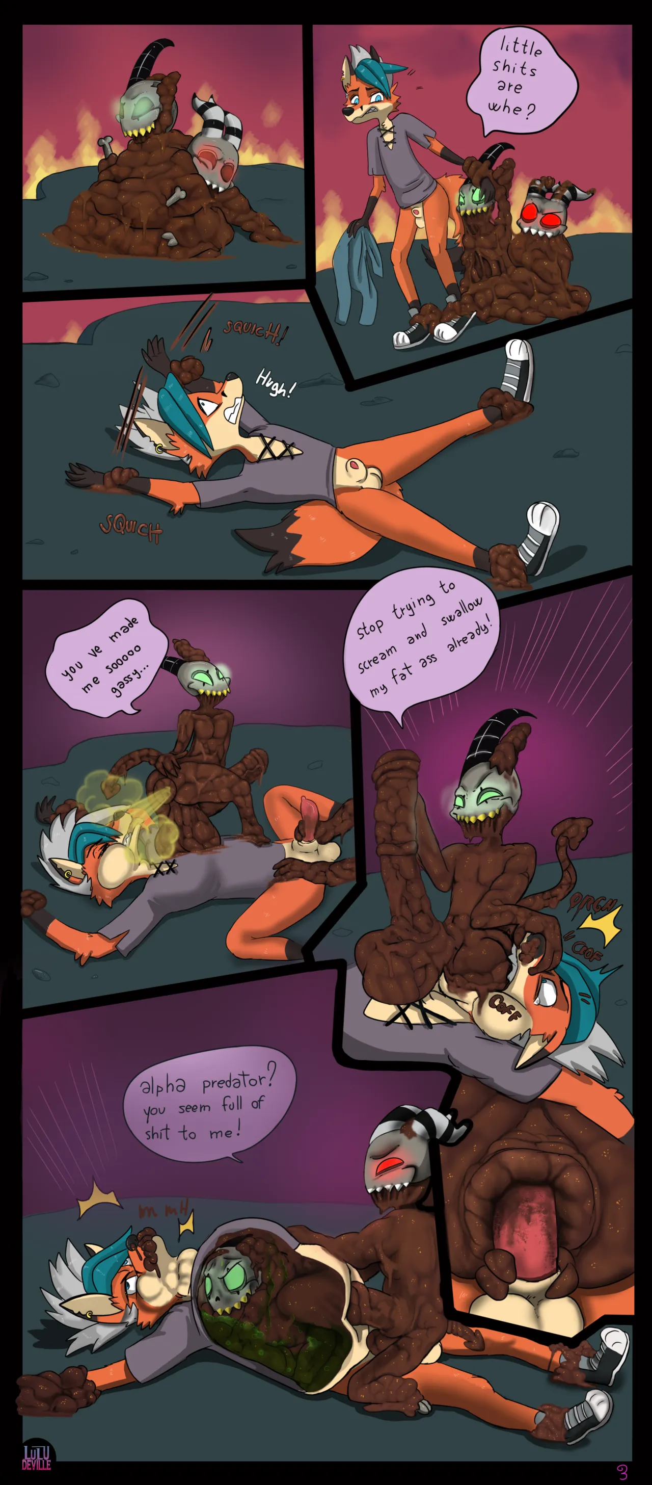 Snack in Hell page 3 full