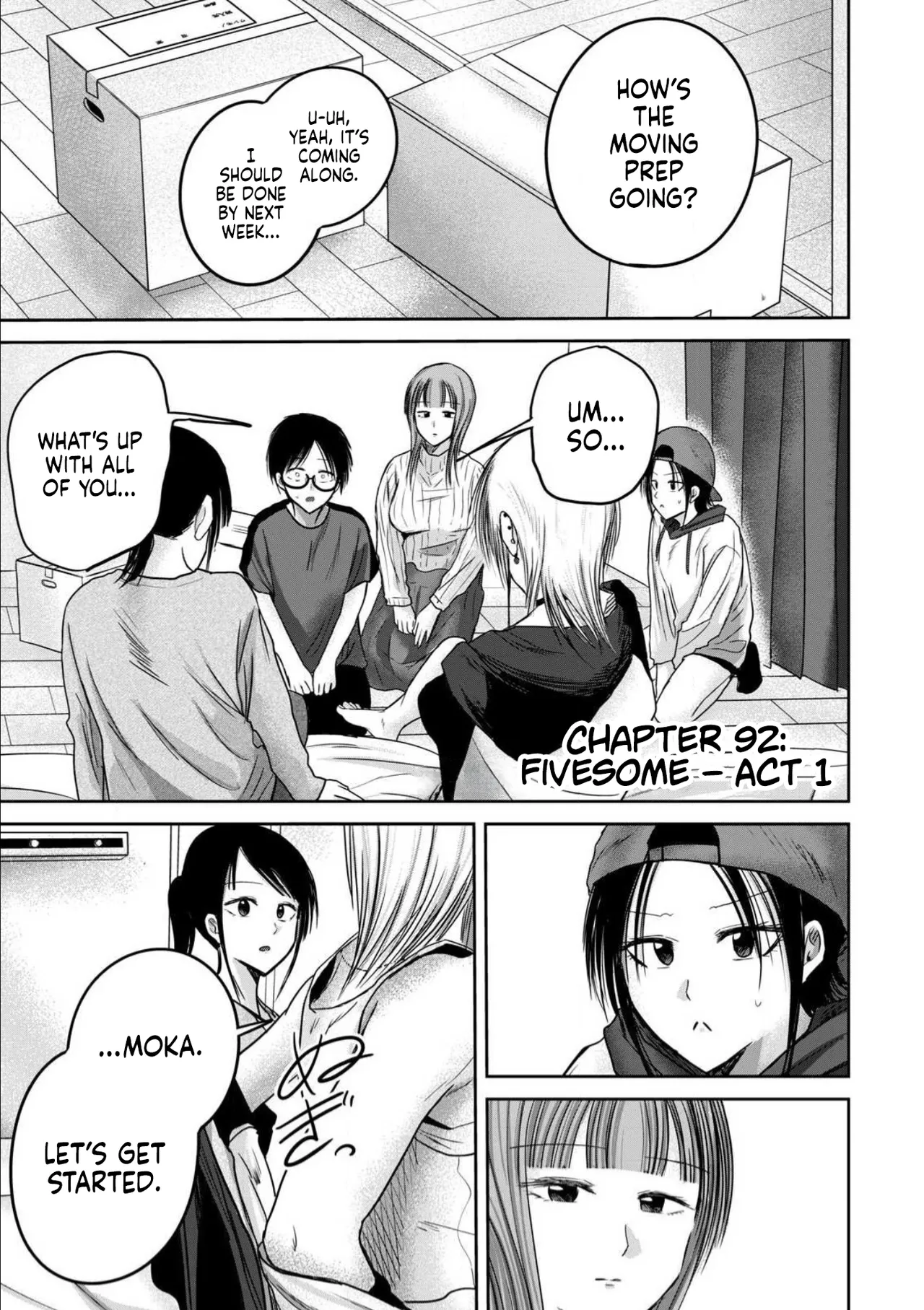 Ueno-kun wa Kaihatsu-zumi Dai 92 wa | Ueno-kun Has Been Developed Chapter 92 page 1 full