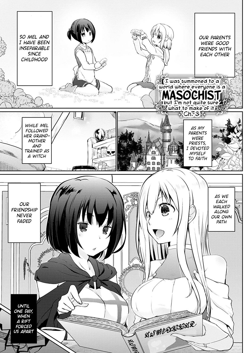 Isekai ni Shoukansaretara Zenin Do M Toka...Chotto Imi ga Wakaranai Ch.3 page 1 full
