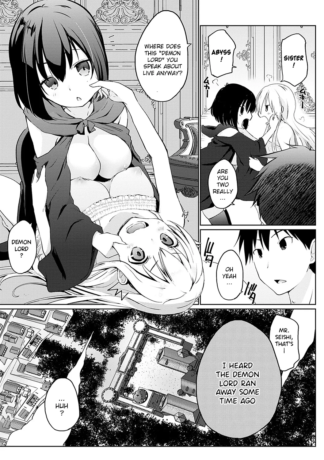 Isekai ni Shoukansaretara Zenin Do M Toka...Chotto Imi ga Wakaranai Ch.3 page 3 full