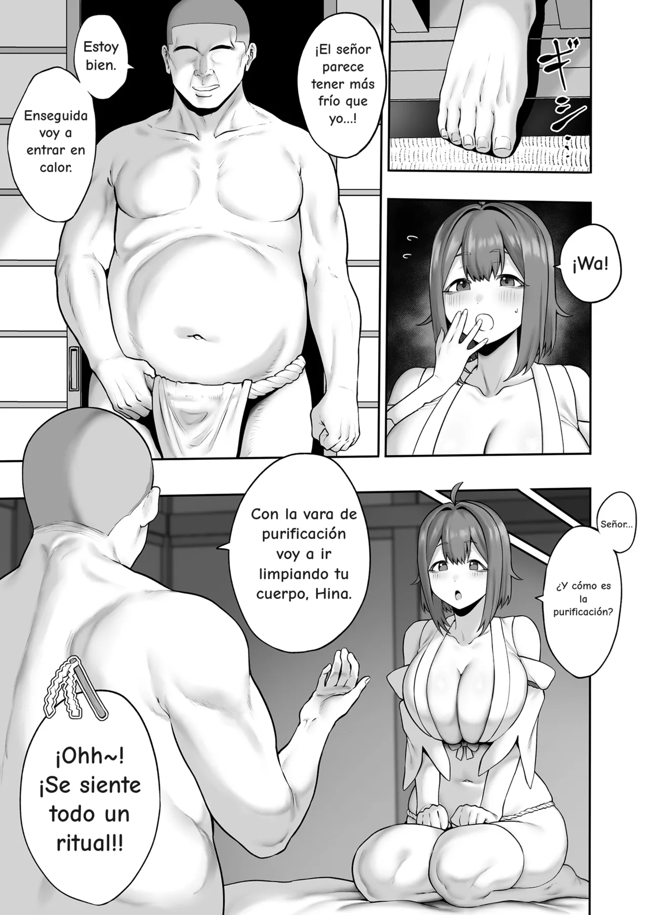 Muchi Muchi Tennen Joshidaisei no Dosukebe Jorei Taikenroku | Crónica del cochino exorcismo de una universitaria ingenua, tetona y despistada page 8 full