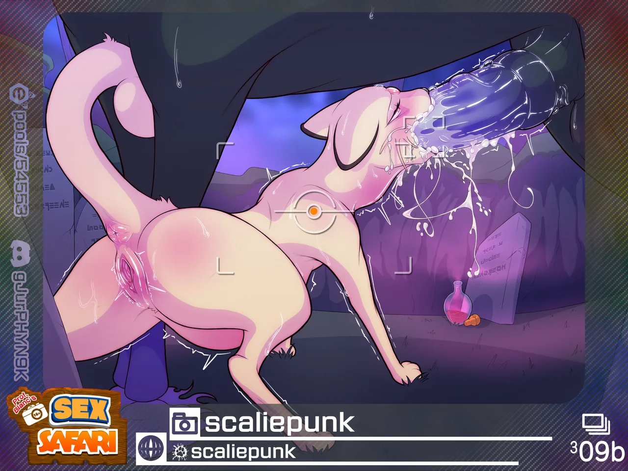 Pokemon Sex Safari: Persian x Spectrier page 2 full