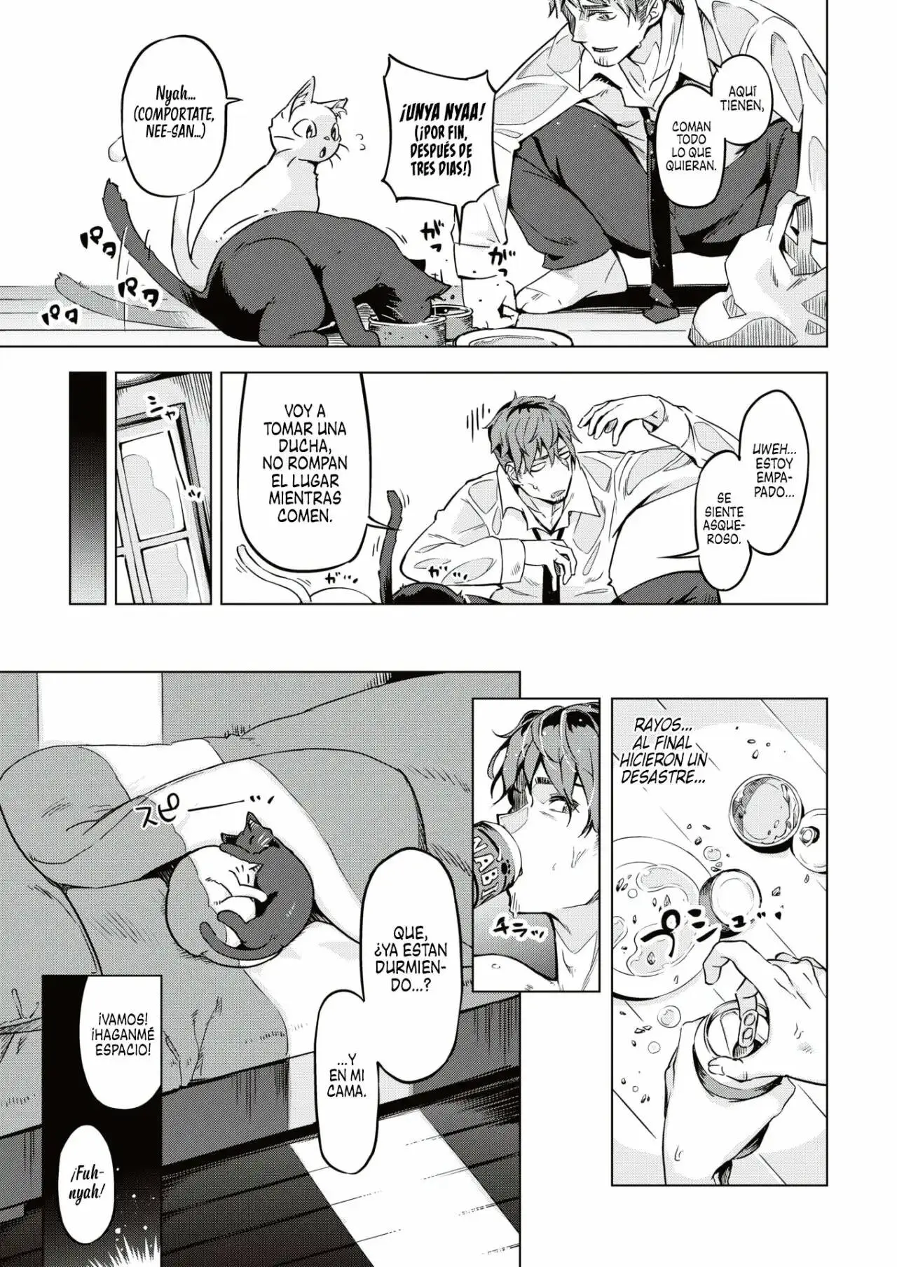Oshikake Nyanko | Gatitas no invitadas 1 - 3 page 5 full