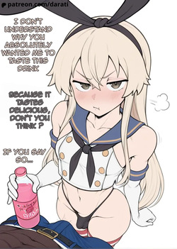 Shimakaze and the magic drink