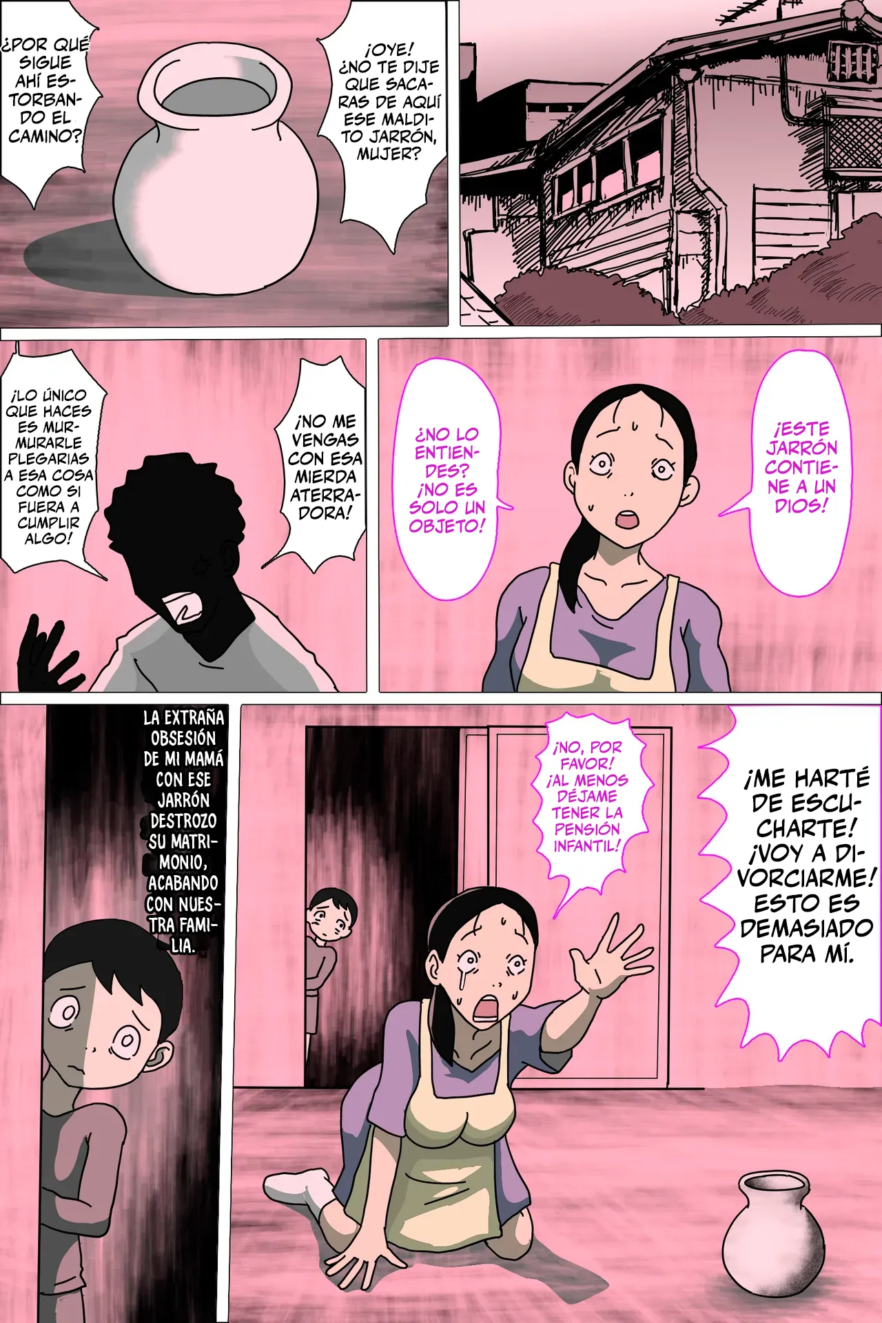 Tsubo Mama. Sukebe Gurui | Mi Madre, Sometida por el Jarrón de la Lujuria page 3 full