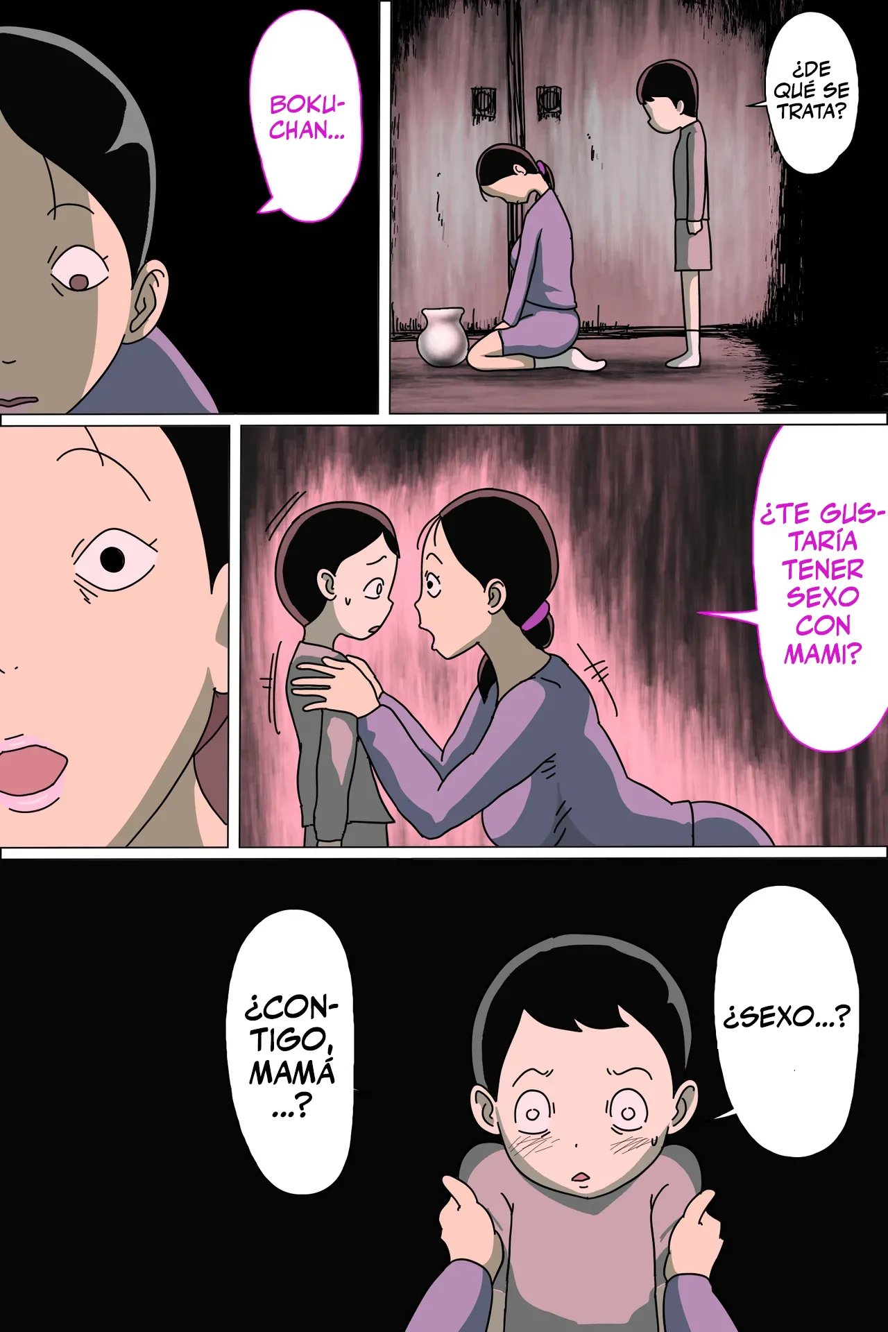 Tsubo Mama. Sukebe Gurui | Mi Madre, Sometida por el Jarrón de la Lujuria page 6 full