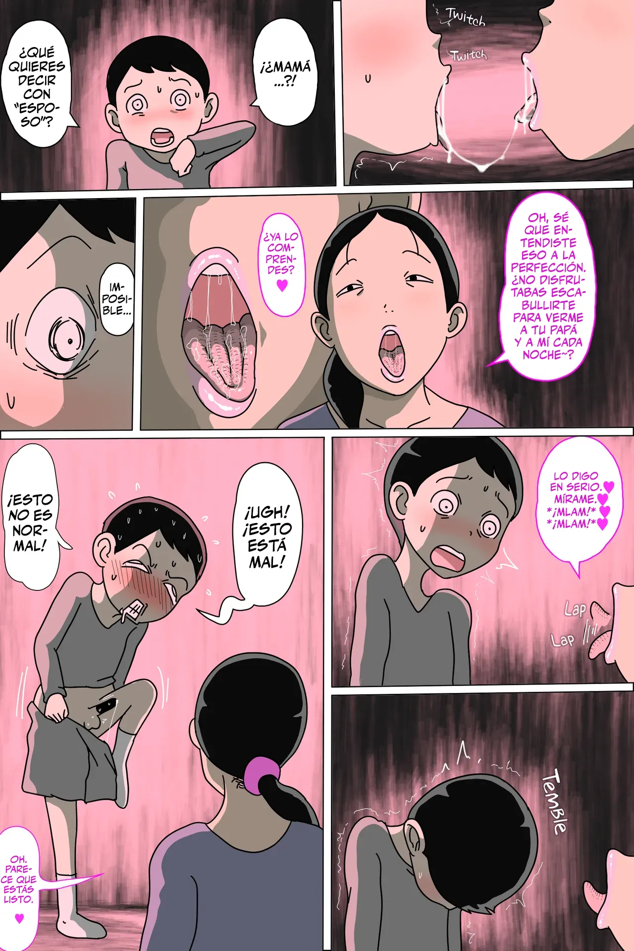 Tsubo Mama. Sukebe Gurui | Mi Madre, Sometida por el Jarrón de la Lujuria page 9 full