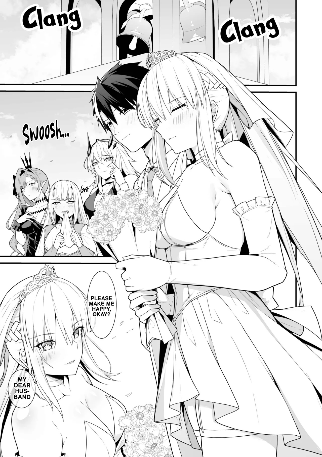 Morgan Heika to Shinkon Shoya | Wedding Night with Her Majesty the Queen Morgan page 2 full
