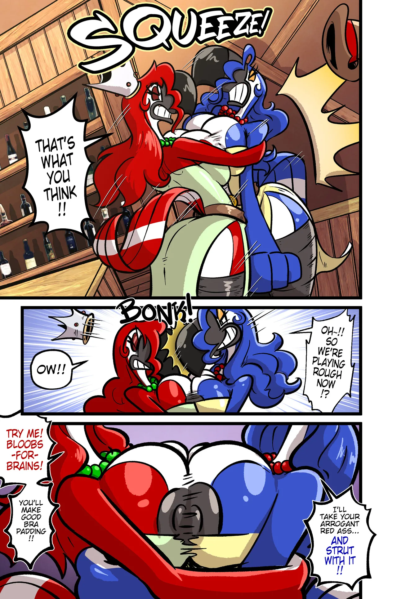 Reina Vs Red page 3 full