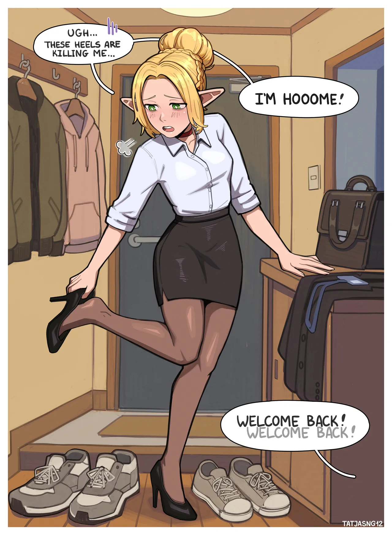 Office Elf Wife page 2 full