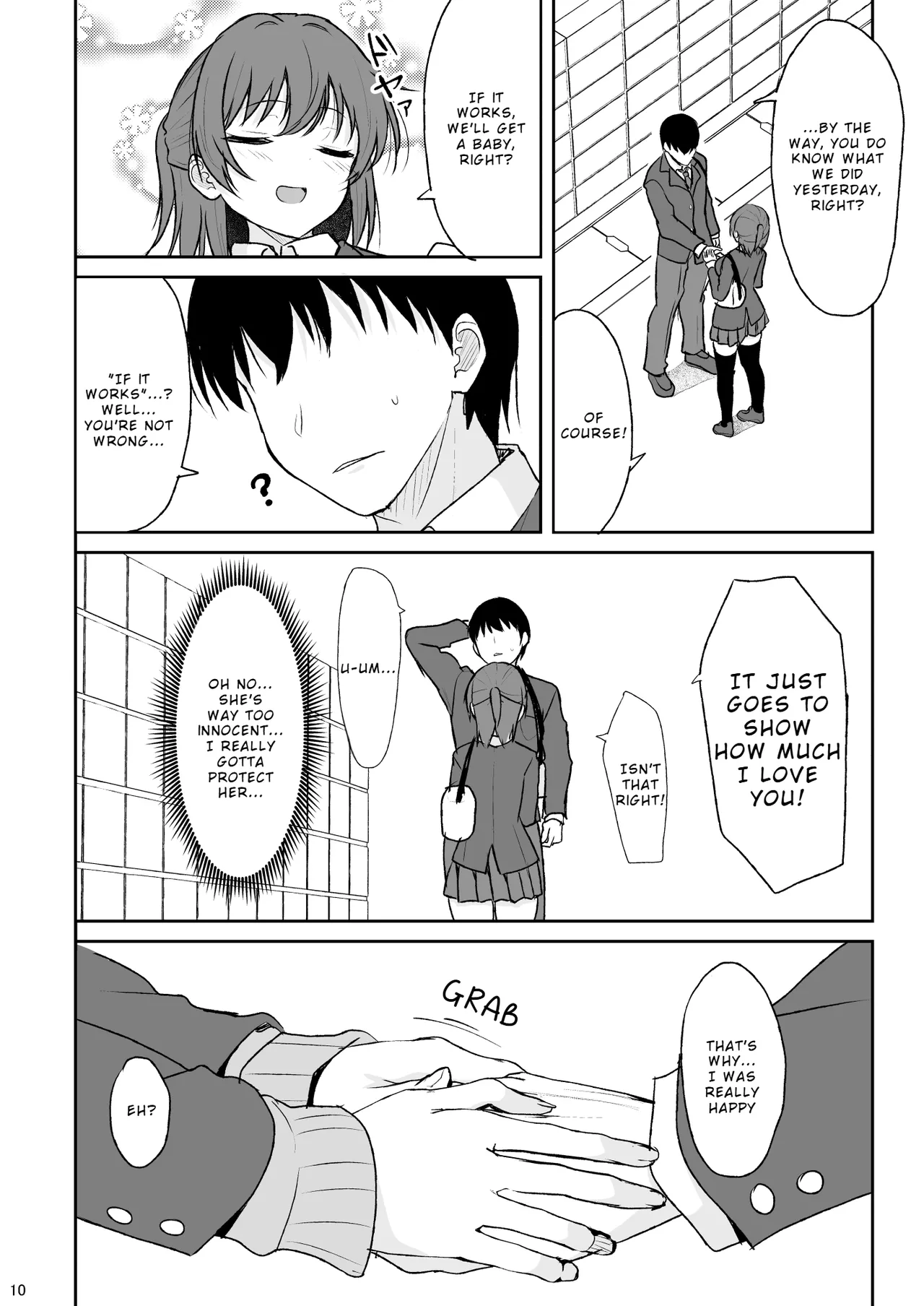 I'm Going to Train My Innocent Junior Until She Becomes a Total Pervert Addicted to Cumming! page 9 full
