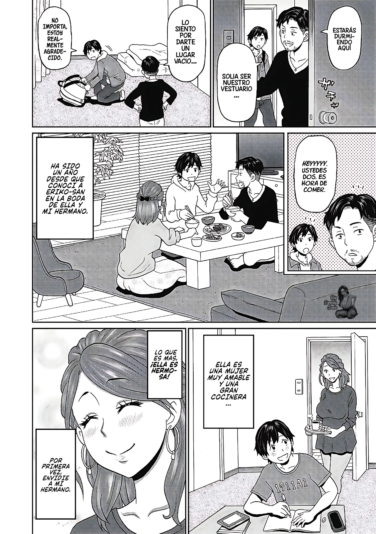 Aniki no Yome-san wa Iretagari｜La Esposa De Mi Hermano Lo Quiere Dentro page 2 full