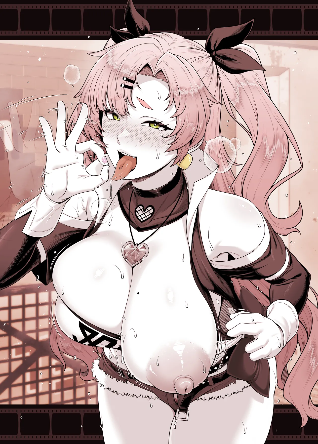 ゼンレスゾーンゼロ ニコ•デマラ 乳見せ手コキ素振り誘惑 page 9 full