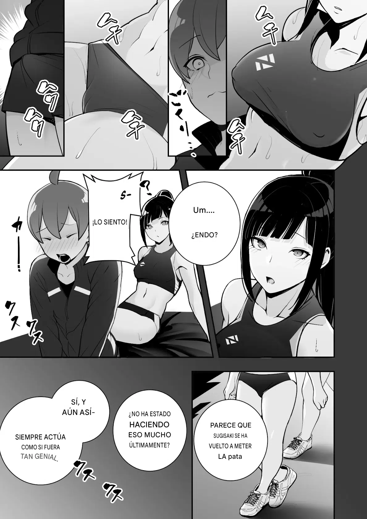 Reizoku no Kubiwa Akogare no Rikujoubu Senpai o Toraete Jibun no Konomi ni Sennou Choukyou Español page 8 full