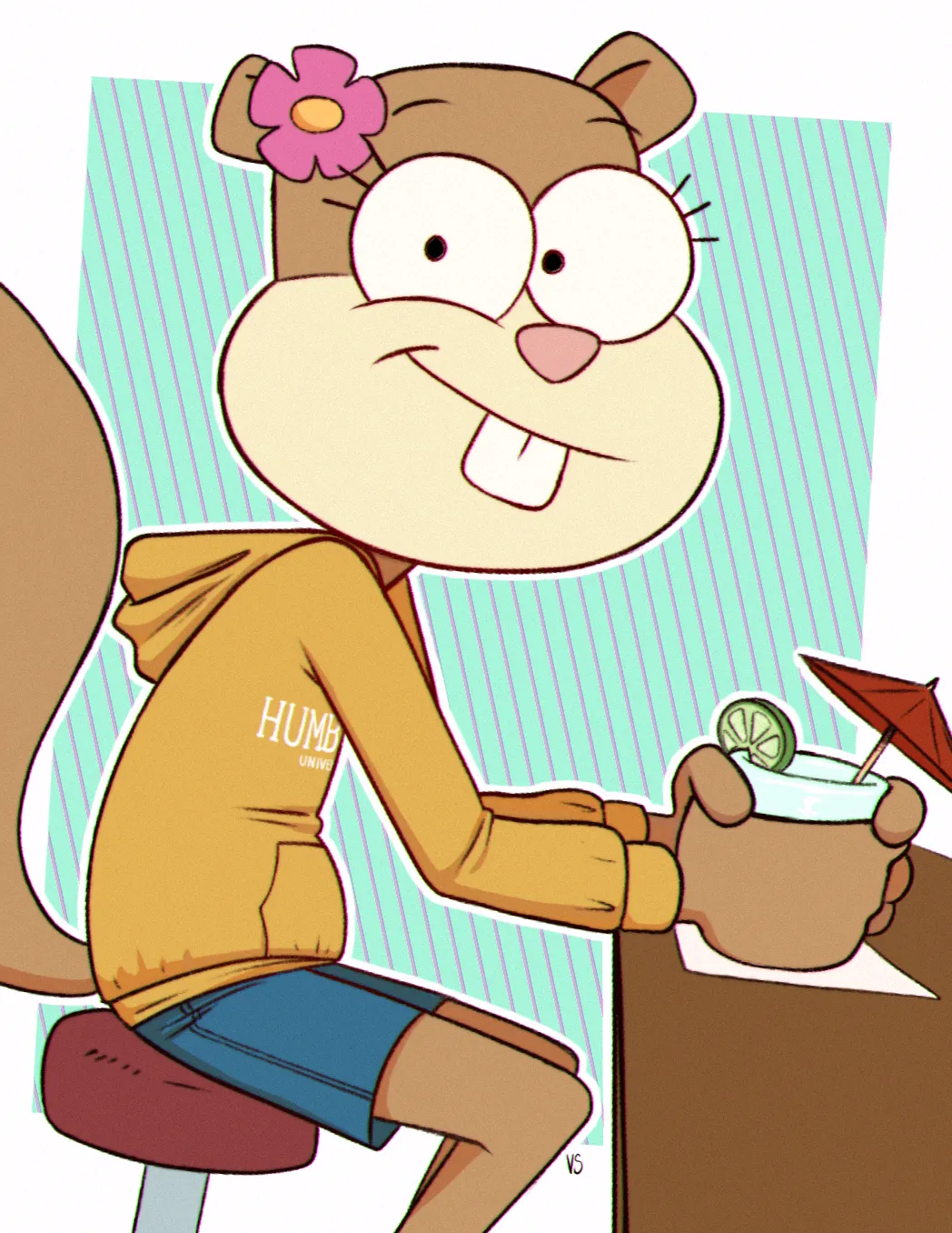 Sandy Cheeks page 1 full