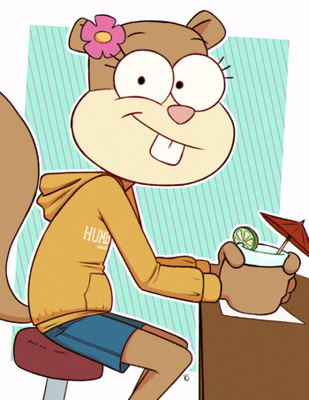 Sandy Cheeks cover