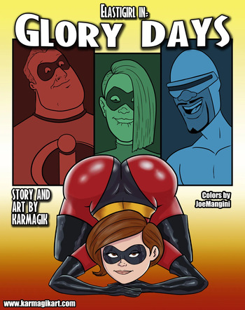 Elasti-Girl: Glory Days cover