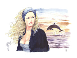 Milo Manara - Brigitte Bardot