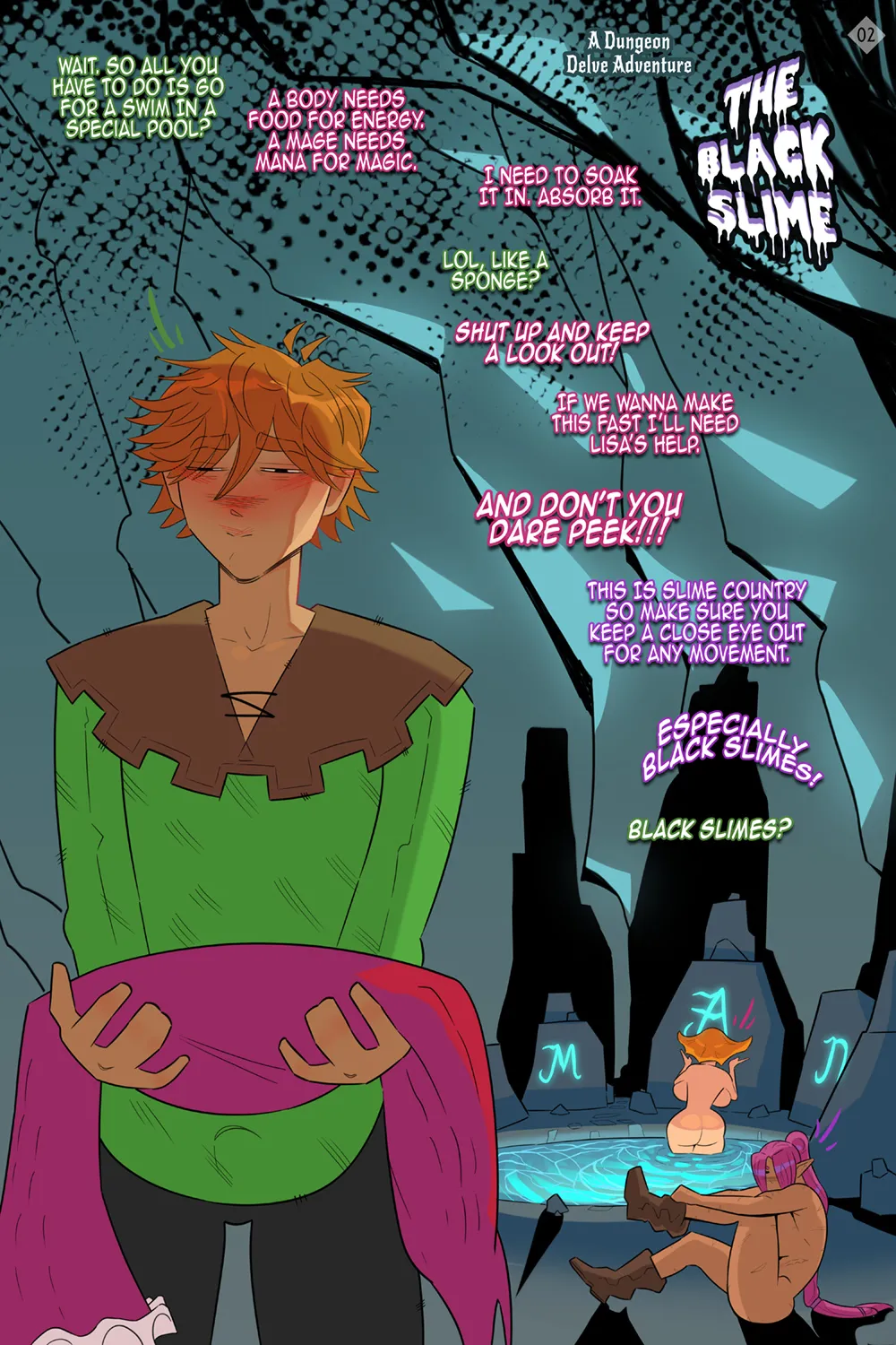 Dungeon Delve - The Black Slime page 7 full