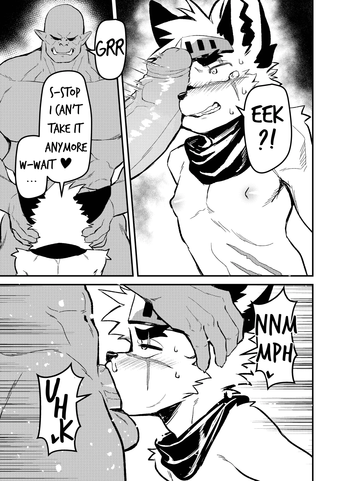 Yuusha-sama ga Orc ni Mechakucha ni sareru Hanashi | A Tale of how the Great Hero got ruined by the Orcs page 9 full