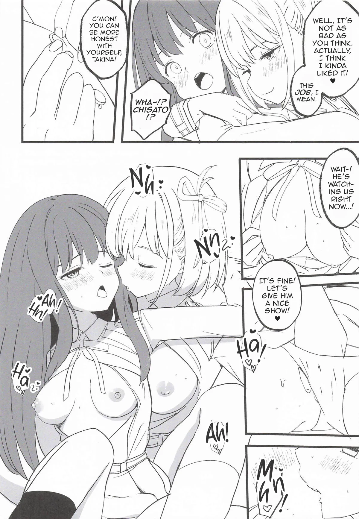 Lycoris no Ecchi na Hon 11 | Lycoris Lewd Book Ch. 11 page 8 full