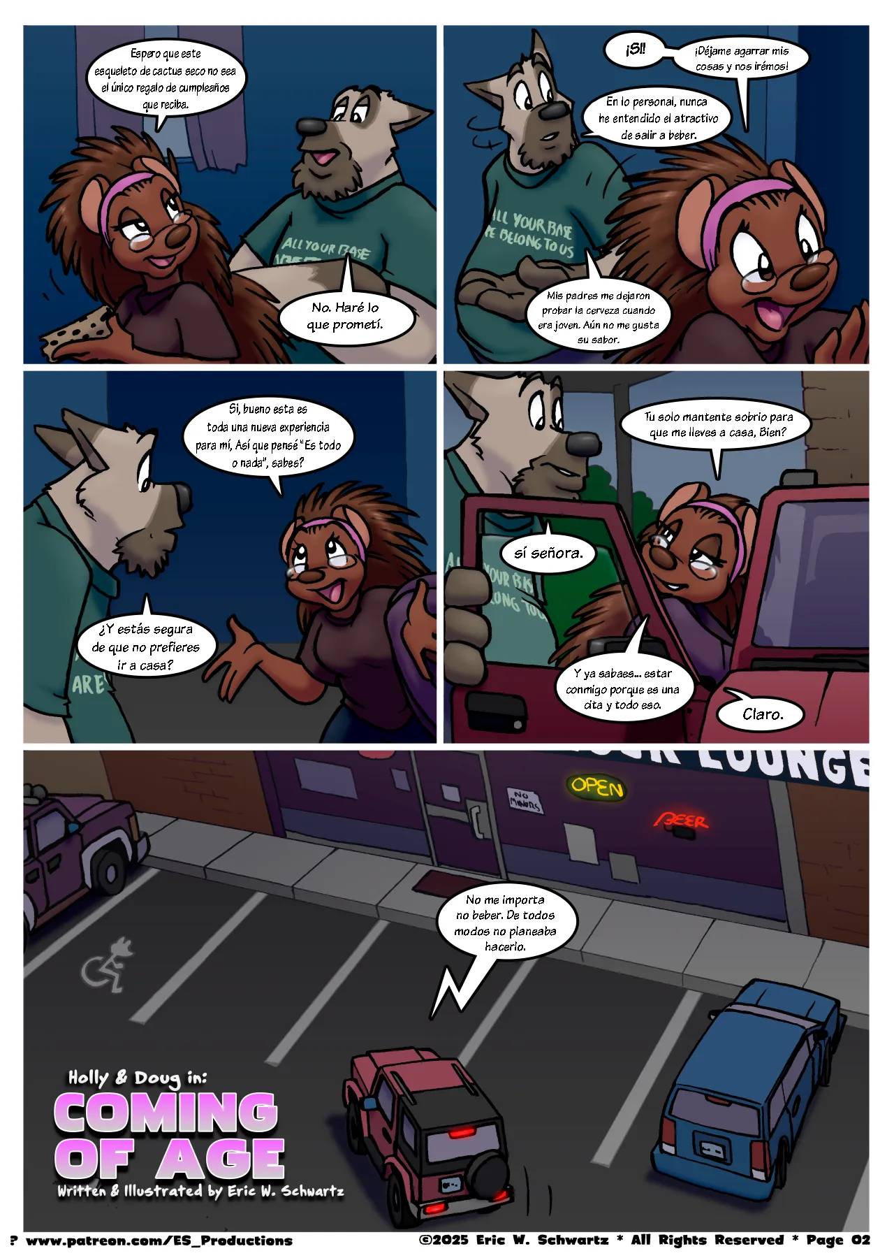 Holly &amp; Doug's Coming Of Age page 3 full