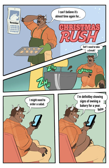 Christmas Rush cover
