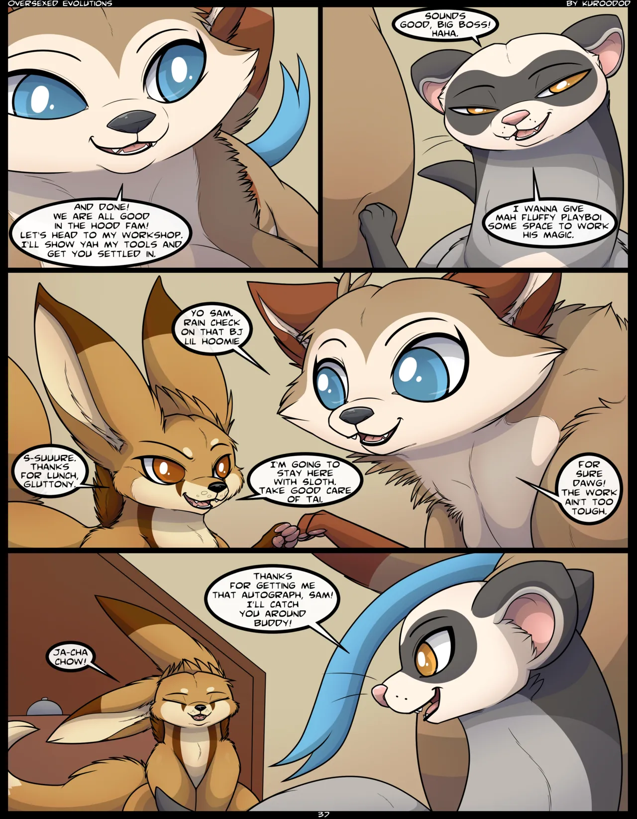 Oversexed Evolutions Volume 2 page 1 full
