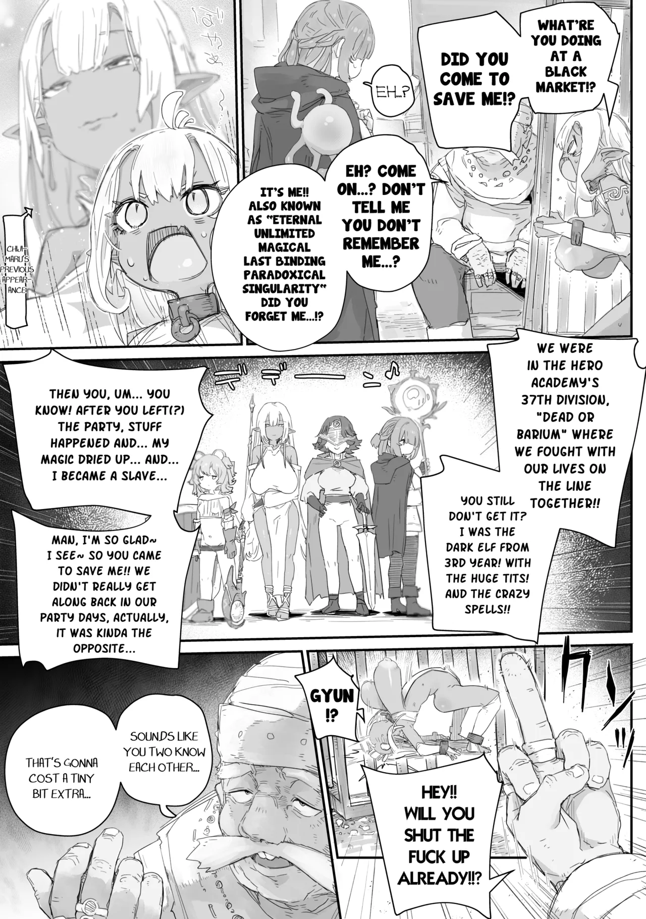 Maryoku Kare de Chiichaku Natta Dark Elf Senpai ~Dorei Ochi Shitemo Namaiki datta node, Futanari Chinpo de Bachiboko Wakarase Sex!!!~ page 5 full