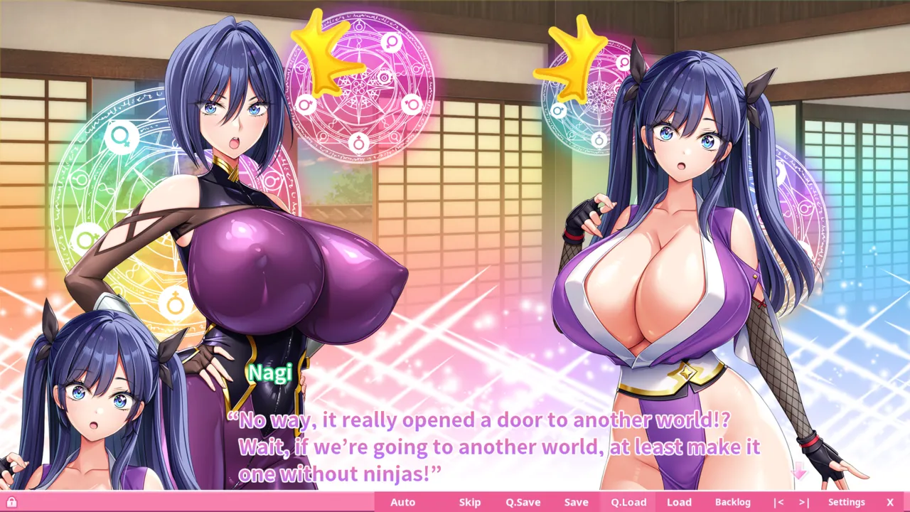 Motto! Haramase! Honoo no Oppai Isekai Oppai Spy Gakuen! L2D Uncensor patch + UI &amp; Dialogue translation page 2 full
