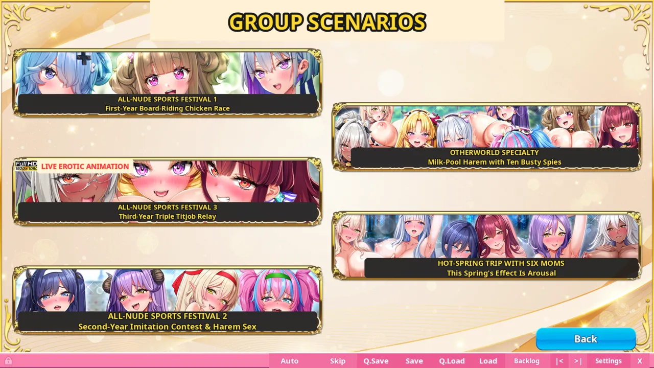 Motto! Haramase! Honoo no Oppai Isekai Oppai Spy Gakuen! L2D Uncensor patch + UI &amp; Dialogue translation page 7 full