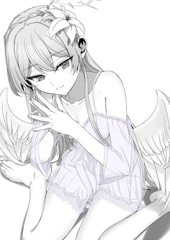 桐藤ナギサのイラスト（神秘的な差分あり） cover