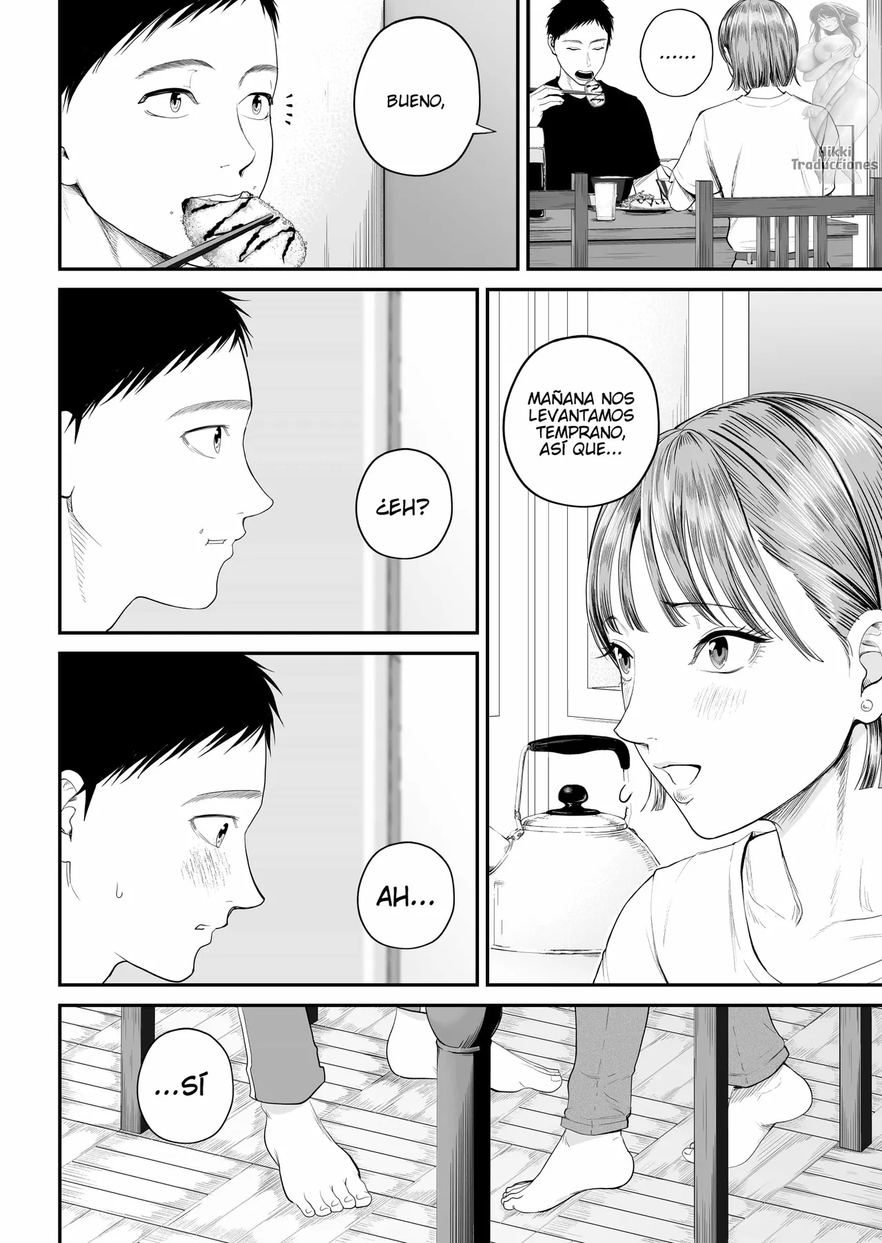 Boshi Jouji 2 ~Daisuki na Musukoni Konyamo Dakareru~ | Romance de Madre e Hijo 2~ Esta noche también mi amado hijo tendrá sexo conmigo~  HikkiTrads page 9 full