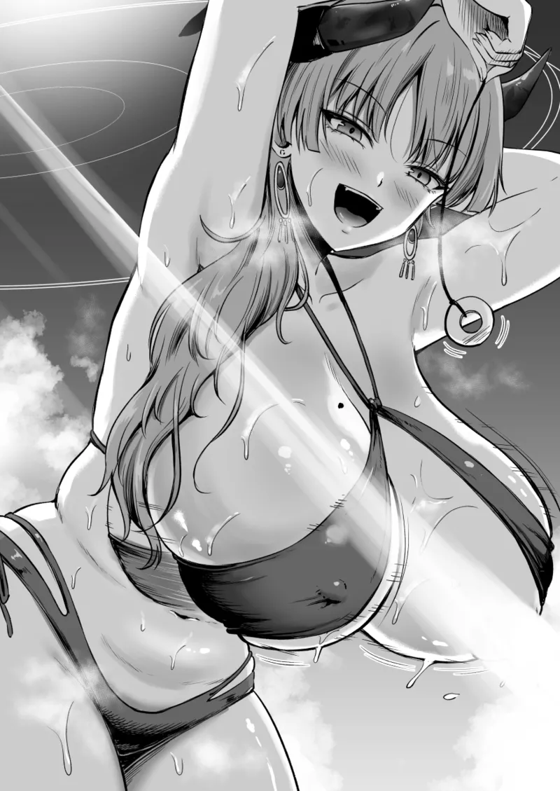 サツキ水着 ちょっとした差分 page 6 full