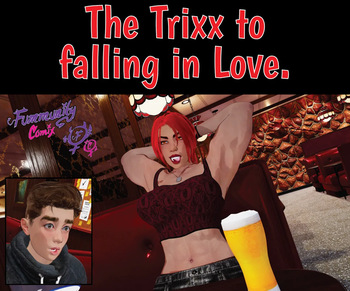 Fummunity Comix: The Trixx to Falling in Love Part 1 cover
