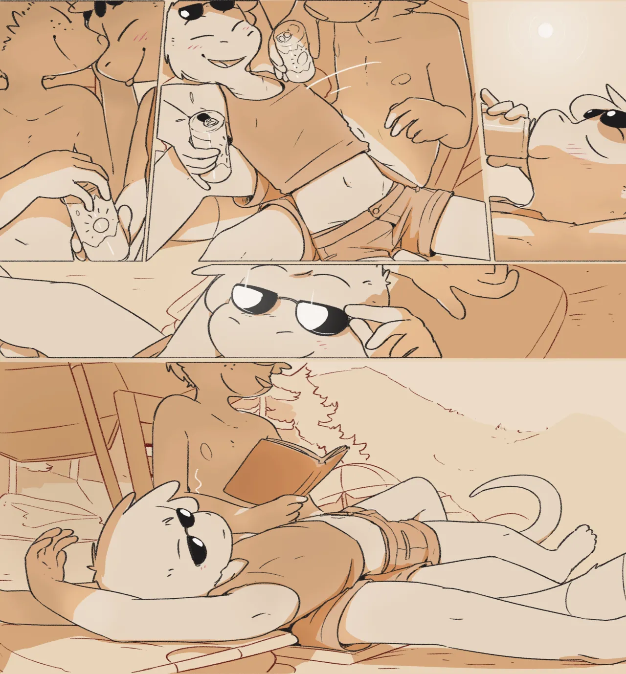 Sunny with Finn &amp; Nick page 2 full