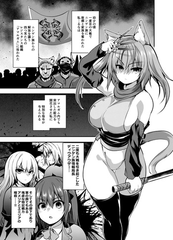 Maou para Ore no Hangyakuki Amelia and Luna Extra caps V1 cover