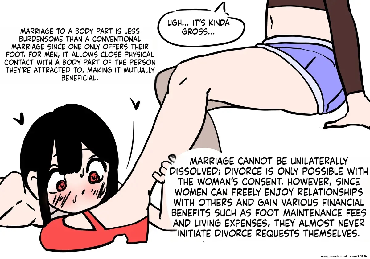 Marrying the feet of the girl I like page 2 full